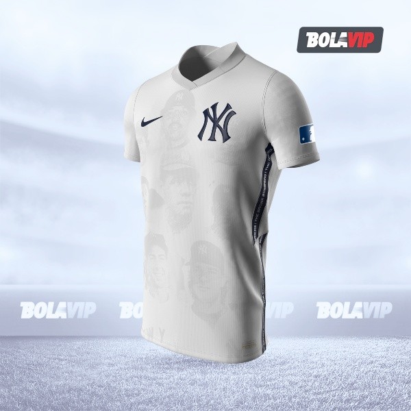New York Yankees y la increíble edición de su camiseta en formato fútbol