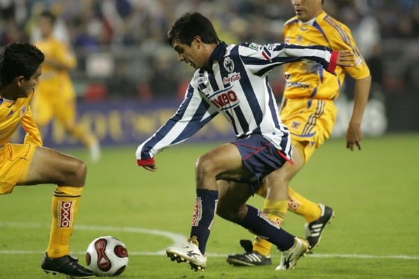 Leandro Gracián con Monterrey