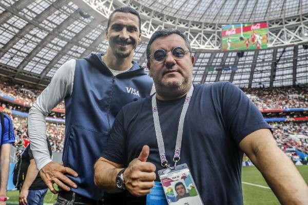 Raiola también es representante de Ibrahimović (Foto: Getty)