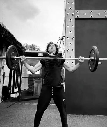 Memo realiza un entrenamiento de alto rendimiento.