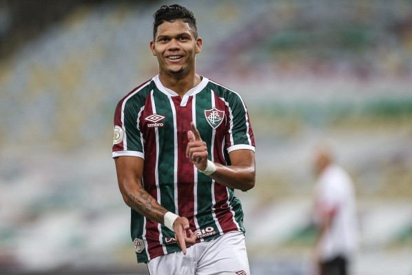 Evanilson mais uma vez deixou sua marca goleadora para o Fluminense (Foto: Divulgação)