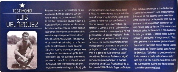 Foto tomada del libro &#039;Cruz Azul: 50 años de Primera&#039;
