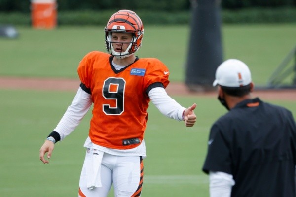 Burrow debutará este domingo ante Los Angeles Chargers (Getty)