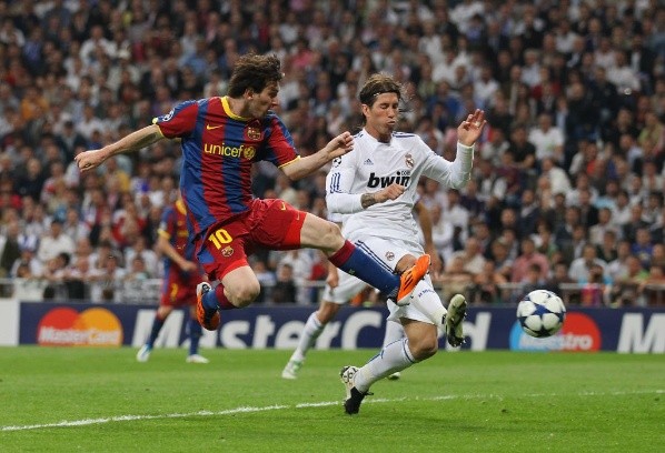 Messi vs. Ramos, dos referentes cara a cara. (Getty)