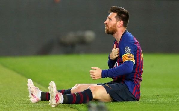 Messi dio un recital aquella noche ante el Liverpool. (Getty)