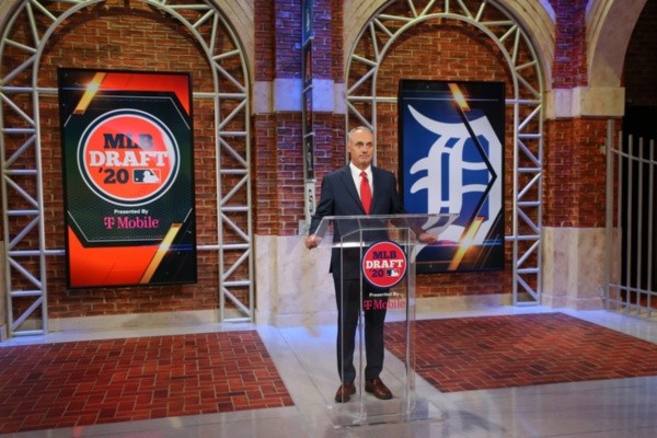 Rob Manfred MLB Draft 2020