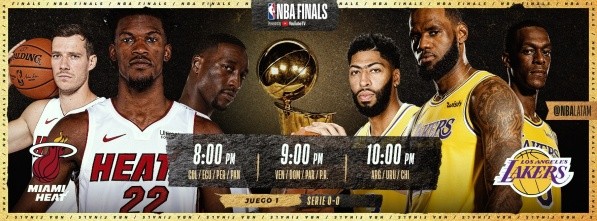 El horario para el primer partido de las Finales de NBA (NBA Latam)
