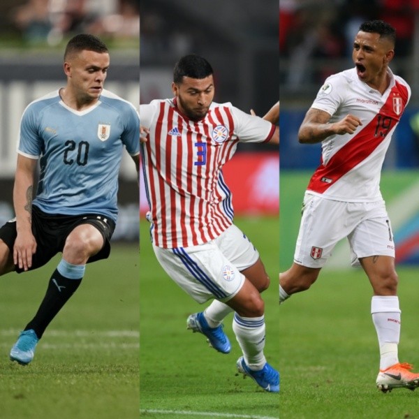 Los tres seleccionados sudamericanos, por ahora, en Cruz Azul. (Getty Images)