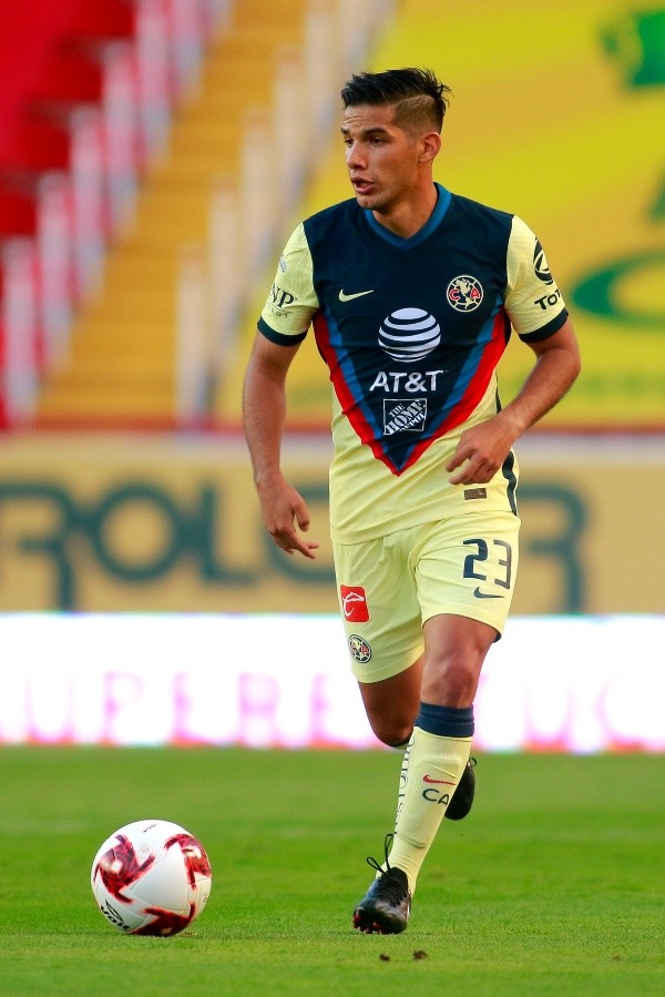 Chucho López, canterano del América, debutó en Guatemala ante México (Getty Images)