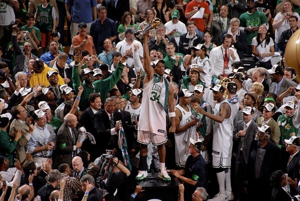 Boston Celtics: diecisiete títulos 1957, 1959, 1960, 1961, 1962, 1963, 1964, 1965, 1966, 1968, 1969, 1974, 1976, 1981, 1984, 1986 y 2008 (Getty Images)