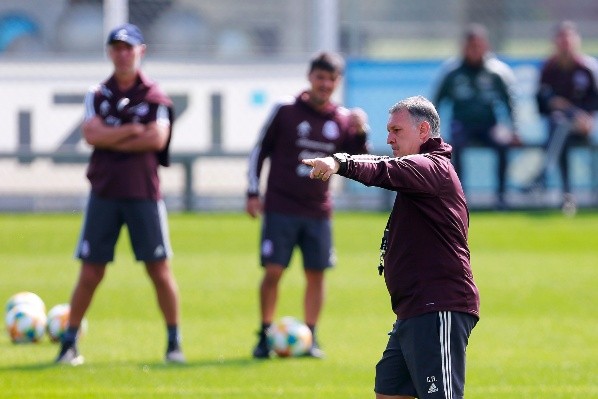 Gerardo Martino entrenamiento de México