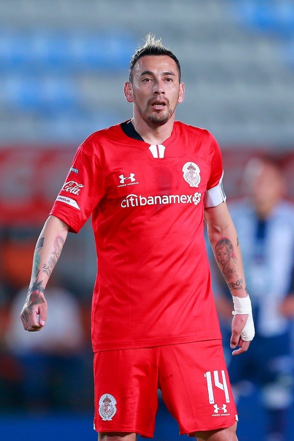 Rubens Sambueza, el mejor jugador de Toluca en FIFA 21 (Getty Images)