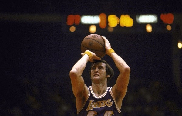 7. Jerry West: nueve Finales y un campeonato (Getty Images)