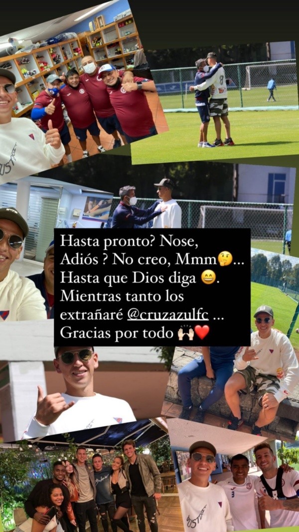 La historia de Instagram de Lichnovsky.