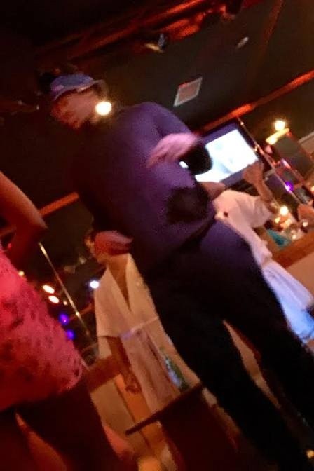 The players enjoyed a good night. (Via Globo)