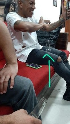 Joao Plata, en una nueva reunión clandestina y bebiendo alcohol (Francotirador de Récord)