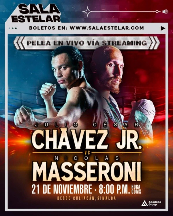 Julio César Chávez Jr. vs. Nicolás Masseroni