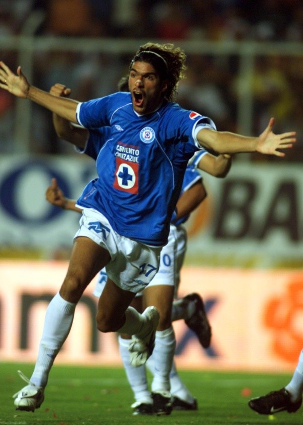 Sebastián Abreu también fue goleador con Cruz Azul