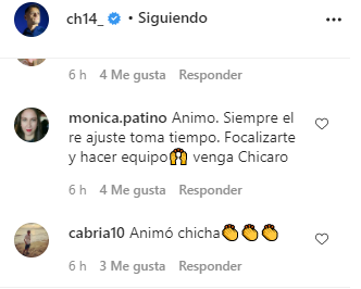 Comentarios positivos hacia Chicharito. Foto: @ch14_