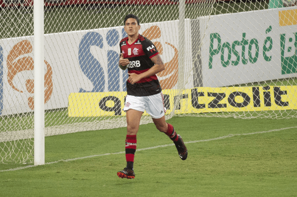 Centroavante virou xodó da torcida — Foto: Alexandre Vidal / Flamengo