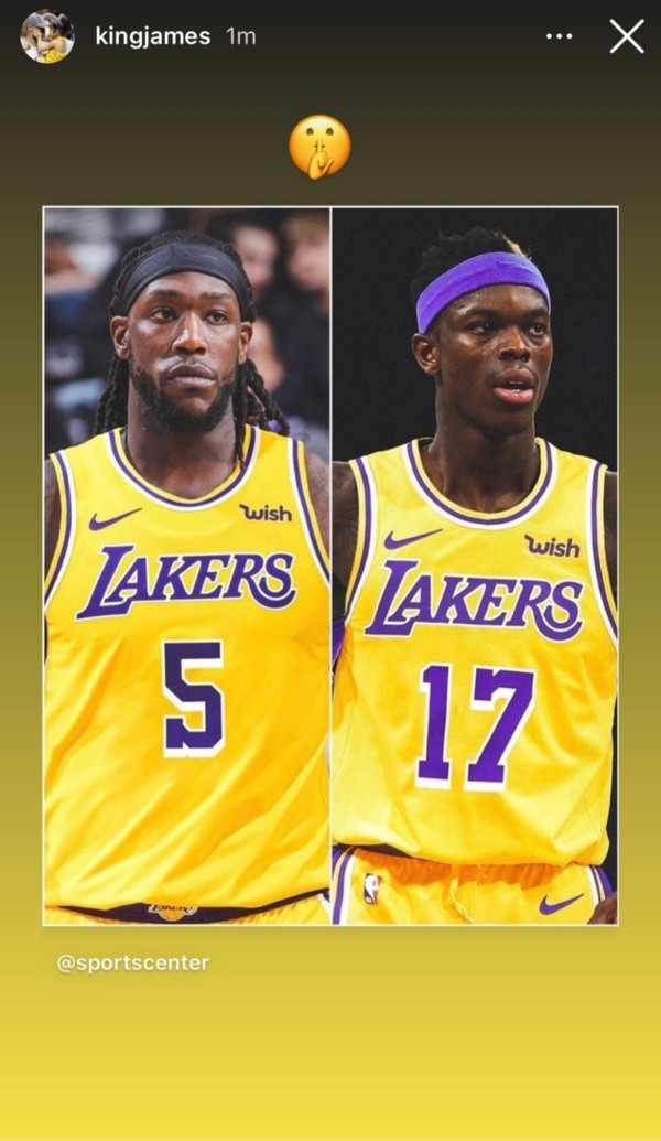 The King wants to silence his doubters. (via KingJames)