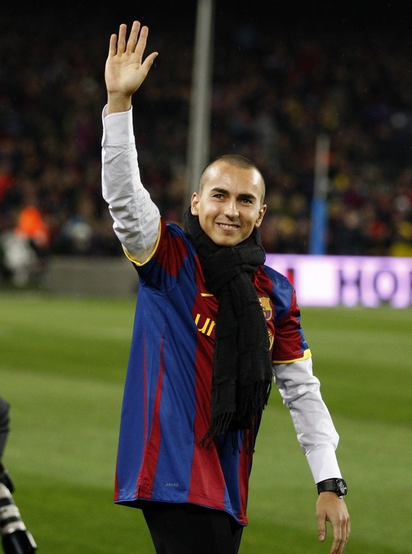 Lorenzo también confesó su admiración y fanatismo por el Barca (Getty Images)