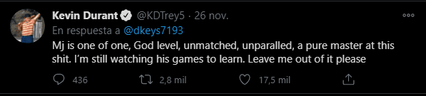 Durant didn’t agree. (via KDTrey5)