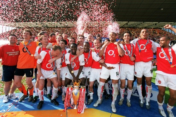 El último campeón invicto de la Premier League inglesa fueron los Gunners.     Fuente: Getty Images