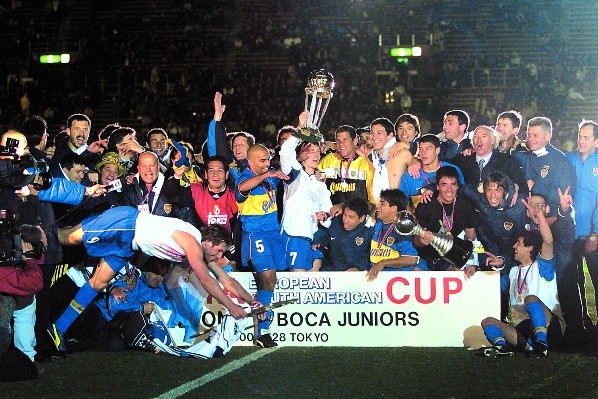 Las copas internacionales vistieron de gloria la mejor era de la historia del Xeneize.     Fuente: Getty Images