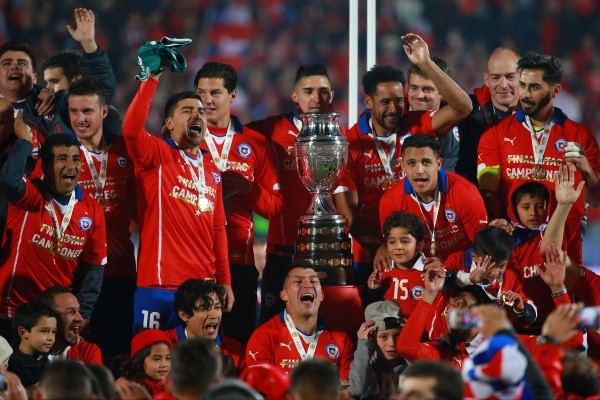 La Roja consiguió sus primeras dos Copa América de su historia. Fuente: Getty Images