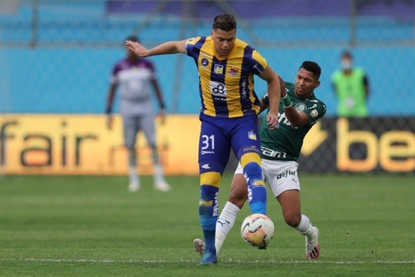 Palmeiras x Delfín pelo jogo de ida das oitavas de final da Libertadores. Foto: Getty Images