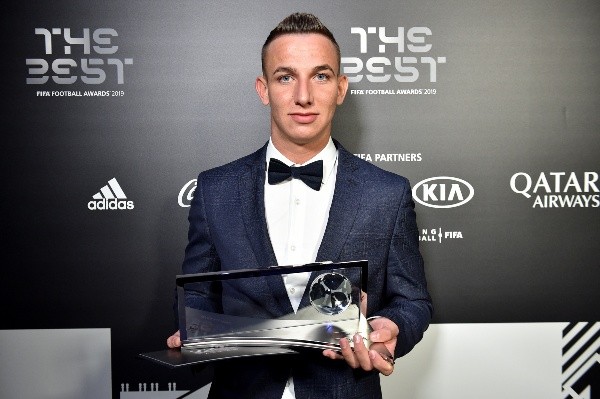 Dániel Zsóri, ganador del último Premio Puskás (Foto: Getty)