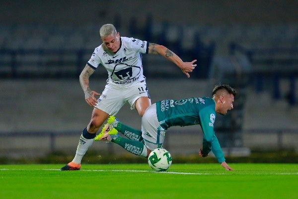 Iturbe fue de lo más peligroso para Pumas en el juego de ayer (Getty Images)