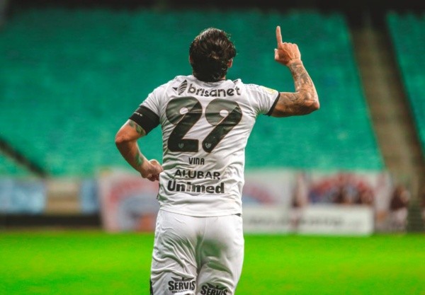 Vina já fez 18 gols e deu 15 assistências pelo Ceará em 2020 (Foto: Divulgação)