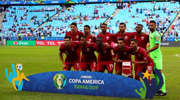Qatar ya jugó la Copa América 2019 y hará lo mismo en 2021. Fuente: Getty Images