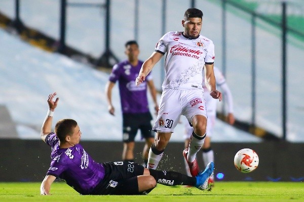 David Barbona, mediapunta argentino de Tijuana. Foto: Getty
