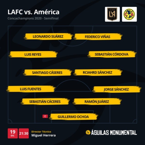 Posibles alineaciones Los Ángeles FC vs Tigres: convocados y