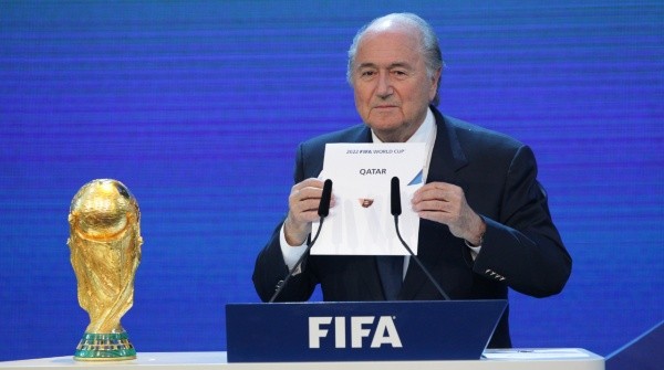 El ex presidente de la FIFA confirmó el por qué de la elección de Qatar como sede para 2022.     Fuente: Getty Images