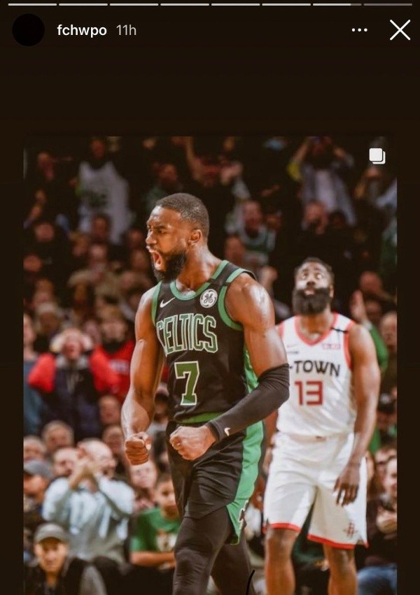 foto Jaylen Brown James Harden