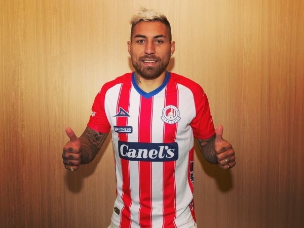 Damian Batallini presentado en Atlético de San Luis. Foto: Prensa Atlético de San Luis