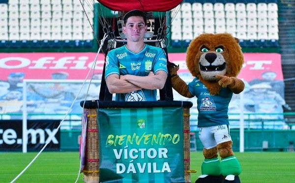 Presentación de Víctor Dávila en León. Foto: Prensa León