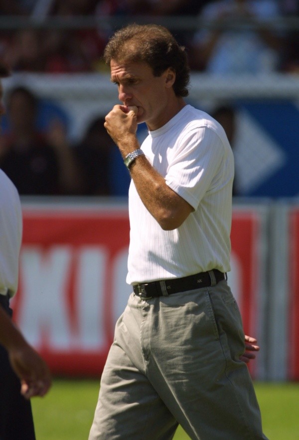 Oscar Ruggeri, en su etapa como azulcrema (JAM Media)