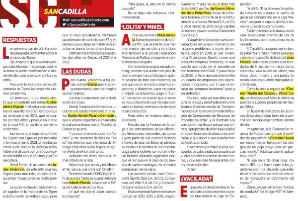 Columna de SanCadilla sobre el rumor de Pizarro a Turquía (SanCadilla)
