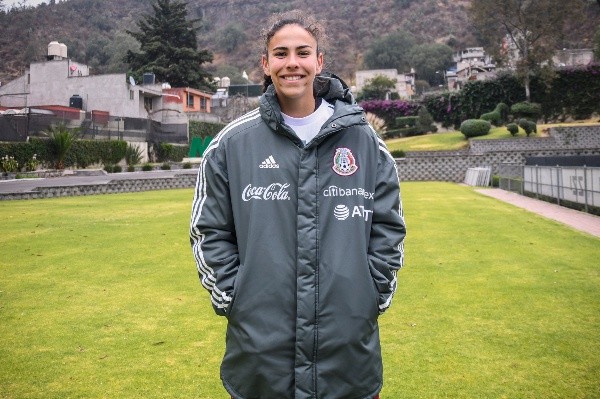 Jimena López con la Selección mexicana. (Imago7)