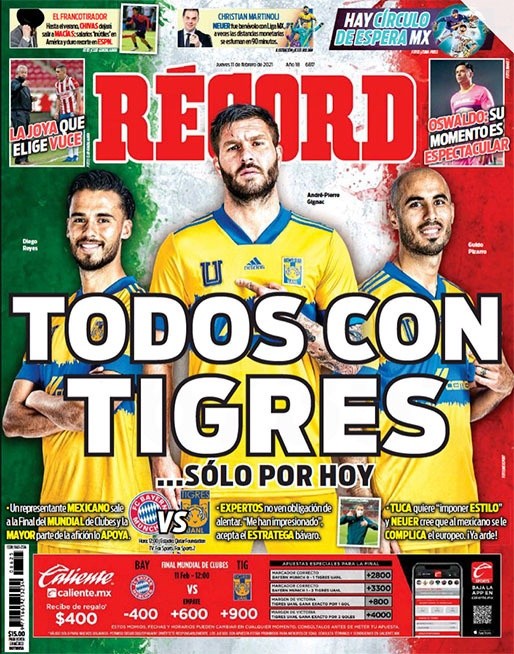 Portada de Récord