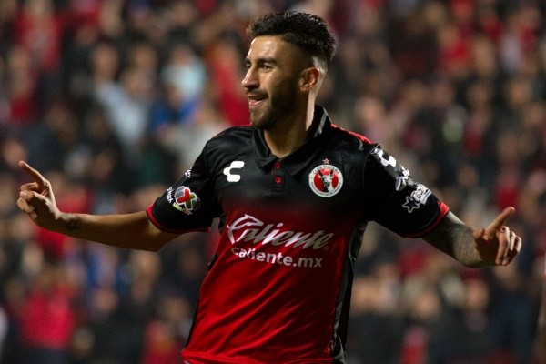 Juan Martin Lucero, actual delantero de Estudiantes de la Plata. Foto: Imago 7
