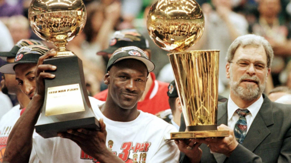 Michael Jordan Campeón NBA