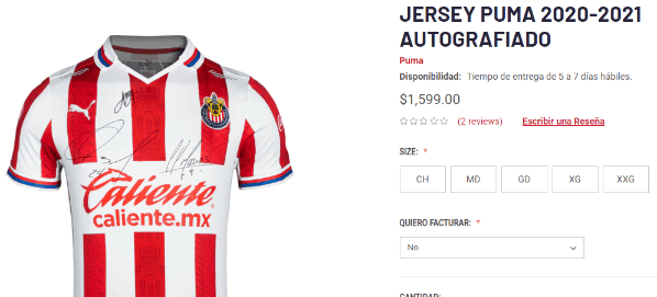 (Tienda Chivas)