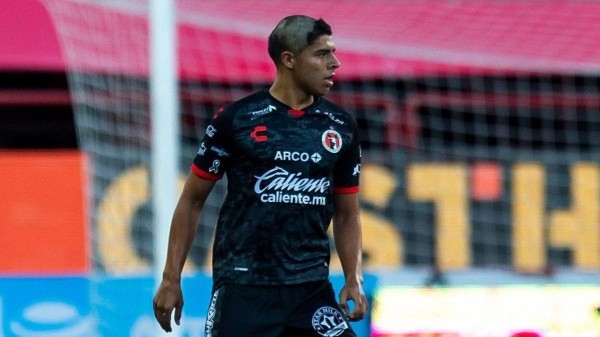 Victor Guzmán, joven defensa de Club Tijuana. Foto: Imago 7