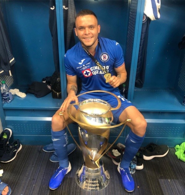 Rodríguez ganó la Supercopa MX con Cruz Azul. (Instagram)